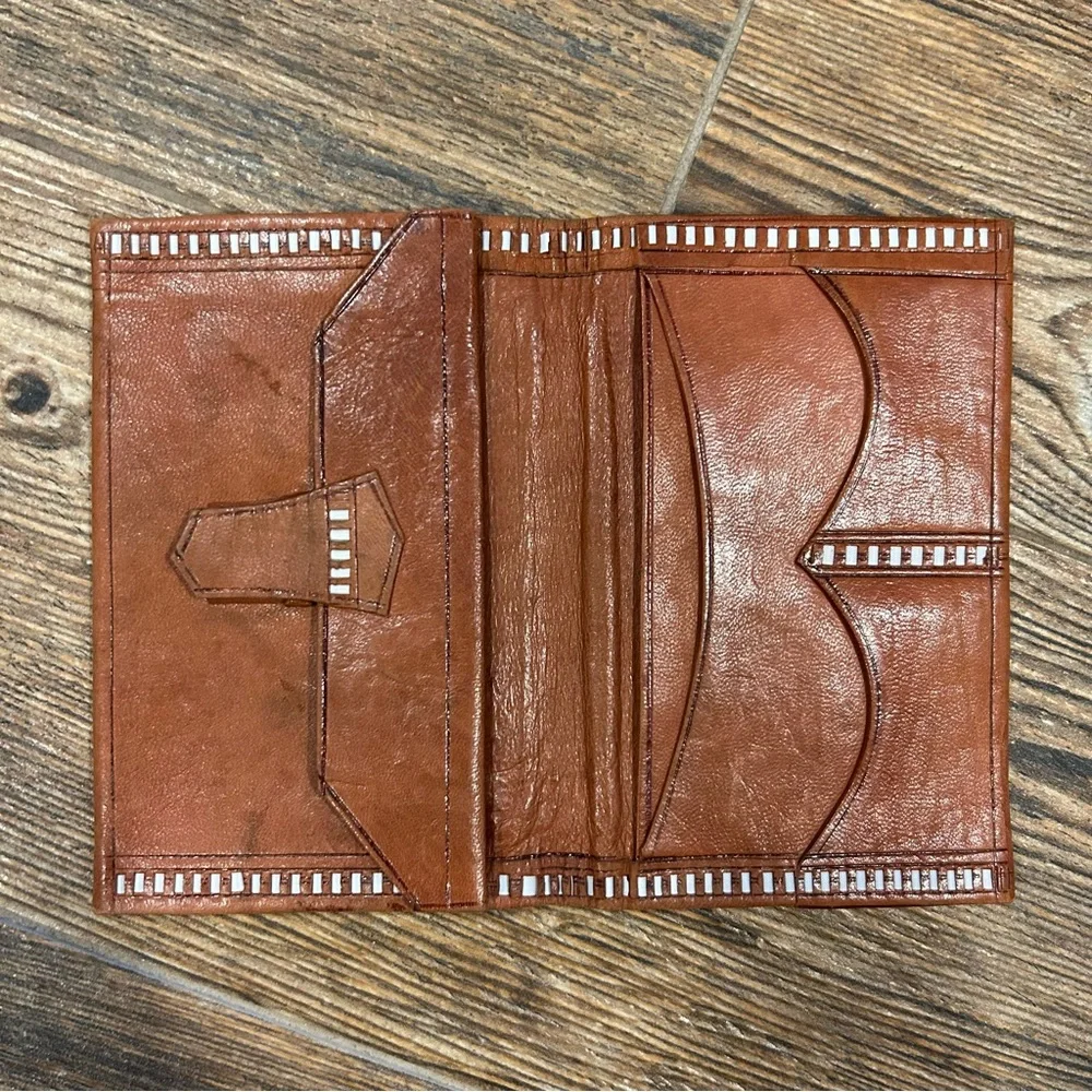 Handmade Genuine Leather Wallet – Made in Morocco